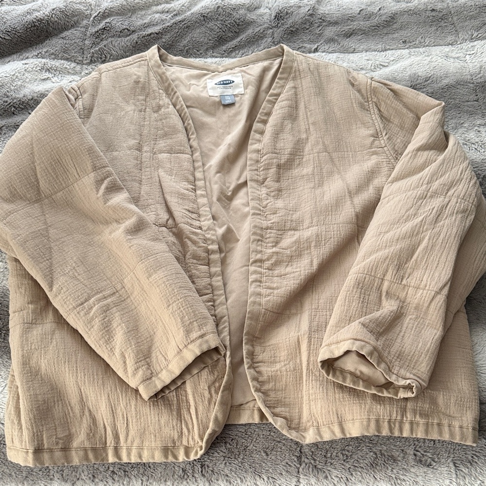 Old Navy Women's Tan Utility Jacket